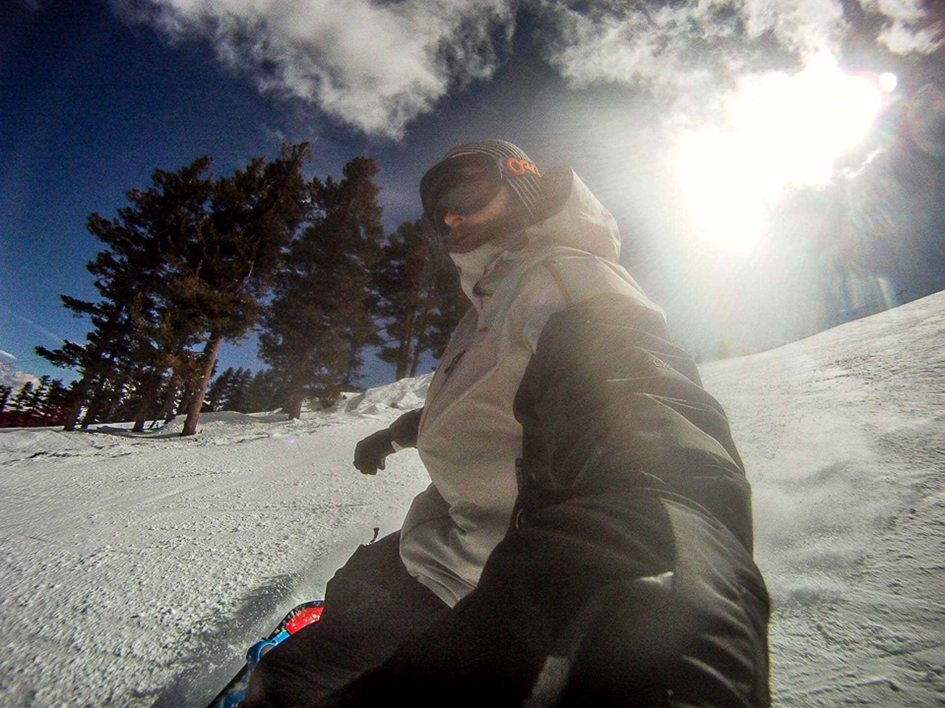 Bart freeride snowboarder Bart freeride snowboarder