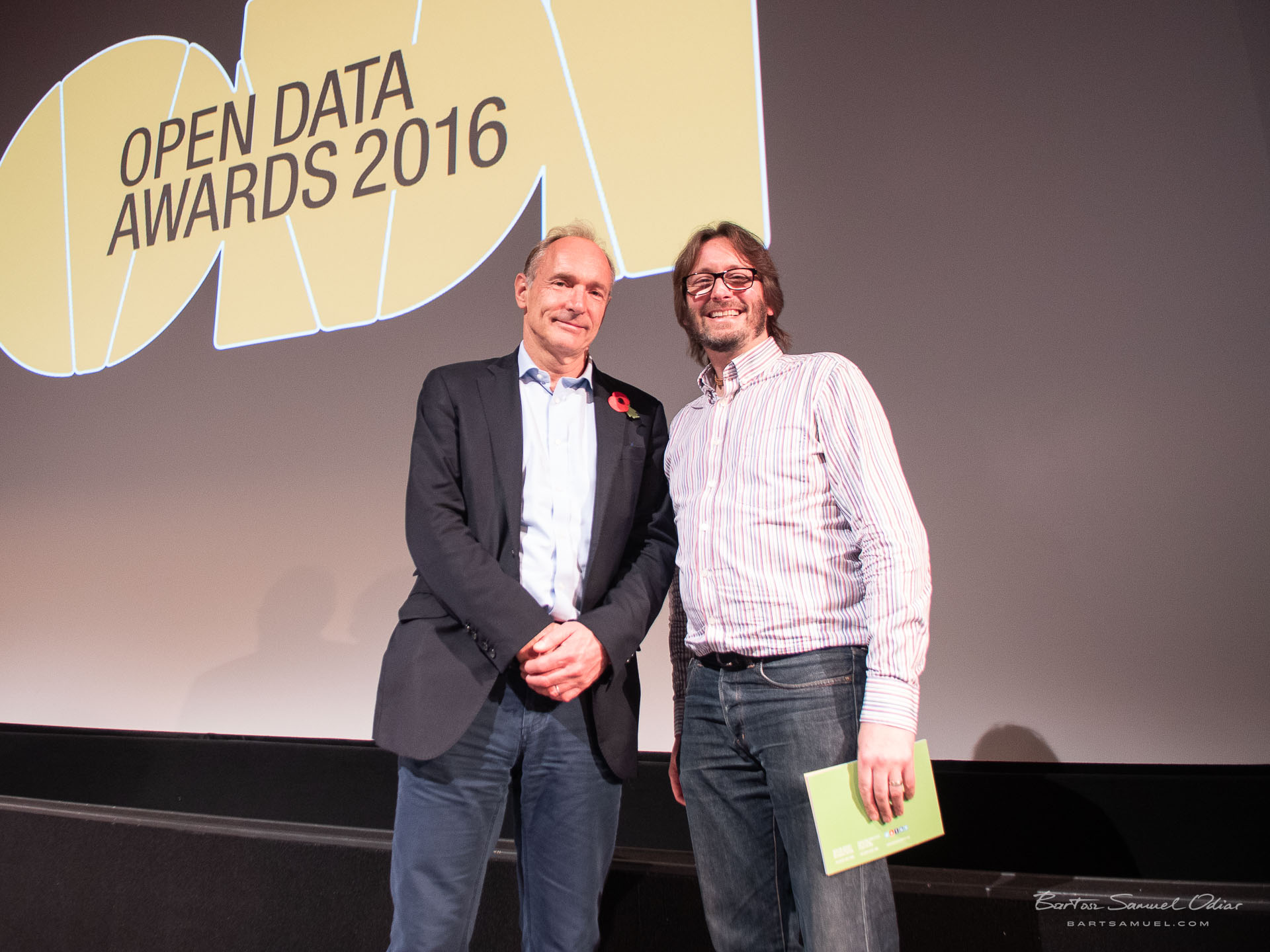 Sir Tim Berners-Lee at Open Data Institute Awards 2016 Sir Tim Berners-Lee at Open Data Institute Awards 2016